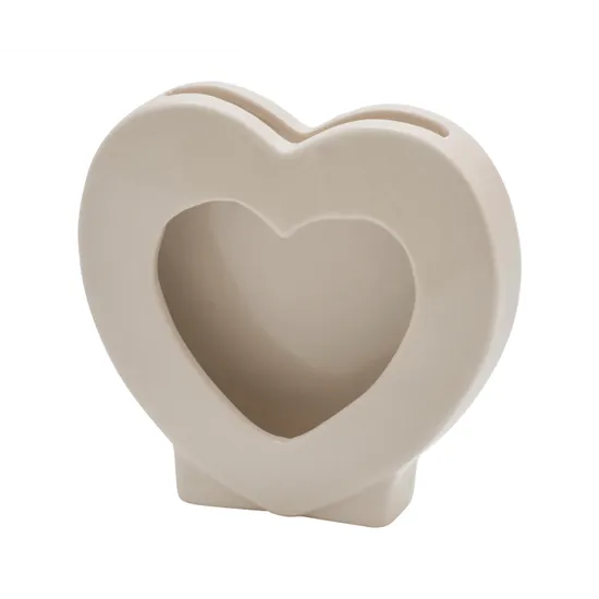 Porcelain Heart Frame - Pack of 10 - Modern Teaching Aids NZ