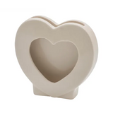 Porcelain Heart Frame - Pack of 10 - Modern Teaching Aids NZ