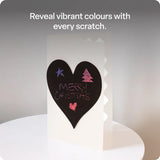 Scratch Art Hearts - Pack of 20 - Modern Teaching Aids NZ