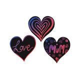 Scratch Art Hearts - Pack of 20 - Modern Teaching Aids NZ