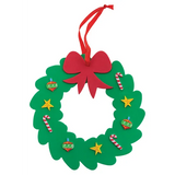 Creatistics Foam Wreath & Embellishments- Pack of 30 - Modern Teaching Aids NZ
