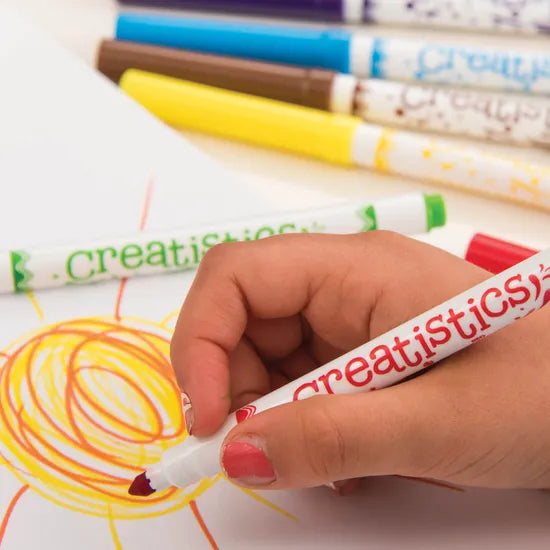 Creatistics Slim Colouring Markers - PK 240 - Modern Teaching Aids NZ