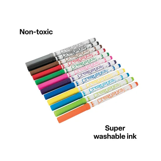 Creatistics Slim Colouring Markers - PK 240 - Modern Teaching Aids NZ