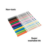Creatistics Slim Colouring Markers - PK 240 - Modern Teaching Aids NZ