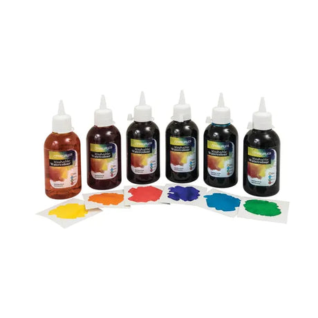Liquid Watercolours - Set of 6 - Modern Teaching Aids NZ