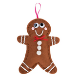 Creatistics Felt Gingerbread Sewing Kit- Pack of 10 - Modern Teaching Aids NZ