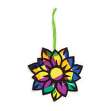 Stained Glass Flowers - Pack of 20 - Modern Teaching Aids NZ