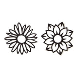 Stained Glass Flowers - Pack of 20 - Modern Teaching Aids NZ