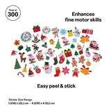 Creatistics Christmas Stickers - Pack of 300 - Modern Teaching Aids NZ