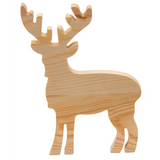 Wooden Reindeer - Pack of 10 - Modern Teaching Aids NZ