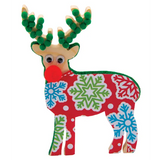 Wooden Reindeer - Pack of 10 - Modern Teaching Aids NZ
