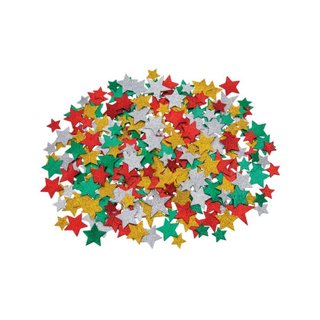 Glitter Star Stickers - Pack of 300 - Modern Teaching Aids NZ