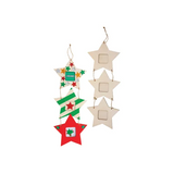 Wooden Star Photo Frames - Pack of 10 - Modern Teaching Aids NZ
