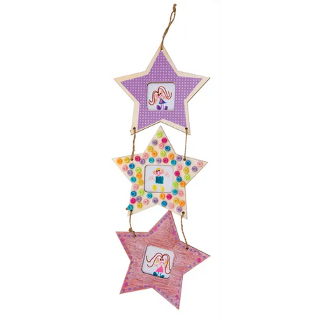 Wooden Star Photo Frames - Pack of 10 - Modern Teaching Aids NZ