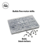 Alphabet Beads - Box of 1200 - Modern Teaching Aids NZ