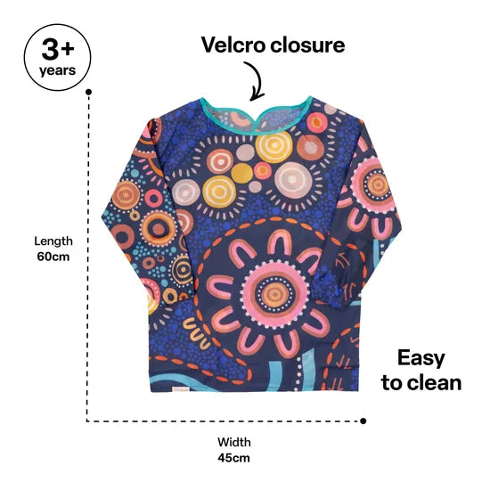 Bayadherra Junior Long Sleeved Smock - Modern Teaching Aids NZ