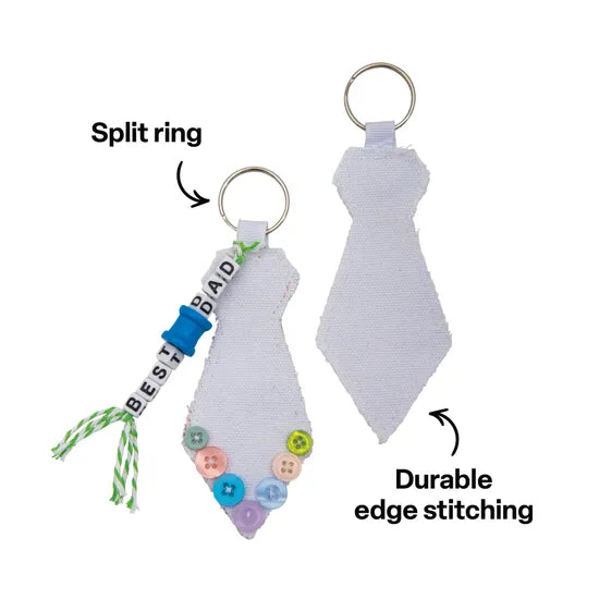 Creatistics Tie Key Tags - Pack of 10 - Modern Teaching Aids NZ