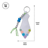 Creatistics Tie Key Tags - Pack of 10 - Modern Teaching Aids NZ