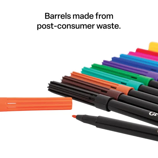 Creatistics Coloured Markers - Pack of 12 - Modern Teaching Aids NZ