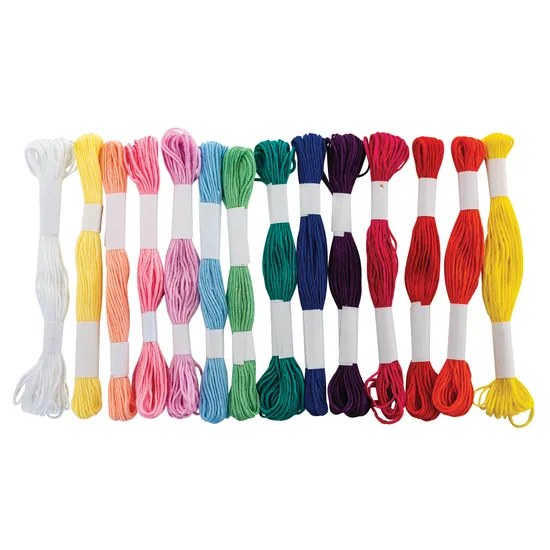 Creatistics Embroidery Thread Assorted- Pack of 28 - Modern Teaching Aids NZ