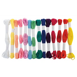 Creatistics Embroidery Thread Assorted- Pack of 28 - Modern Teaching Aids NZ