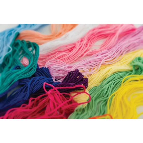 Creatistics Embroidery Thread Assorted- Pack of 28 - Modern Teaching Aids NZ