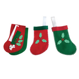 Creatistics Felt Stocking & Embellishments- Pack of 10 - Modern Teaching Aids NZ