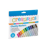 Creatistics Chunky Colouring Markers - PK 12 - Modern Teaching Aids NZ