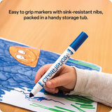 Creatistics Chunky Colouring Markers - Tub 48 - Modern Teaching Aids NZ
