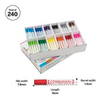 Creatistics Chunky Colouring Markers - Pack of 240 - Modern Teaching Aids NZ