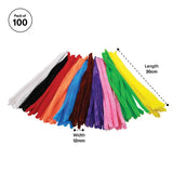Jumbo Pipe Cleaners - Pack of 100 - Modern Teaching Aids NZ