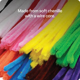 Jumbo Pipe Cleaners - Pack of 100 - Modern Teaching Aids NZ