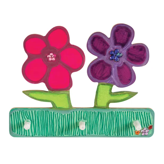 Flower Key Holder - Pack of 10 - Modern Teaching Aids NZ