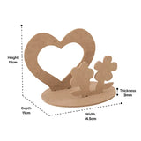 Heart Diorama Frame - Pack of 10 - Modern Teaching Aids NZ