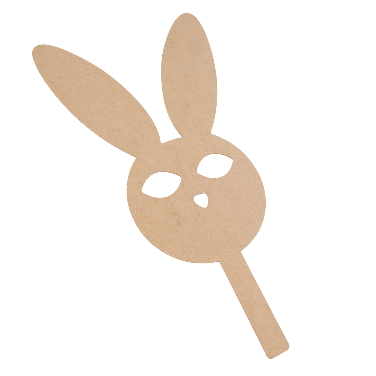 Wooden Bunny Face Mask - Pack of 10 - Modern Teaching Aids NZ