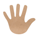 Wooden Hands - Pack of 10 - Modern Teaching Aids NZ