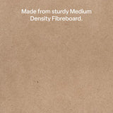 Creatistics Square Wooden Coaster- Pack of 20 - Modern Teaching Aids NZ