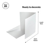 White Cards & Envelopes - Pack of 20 - Modern Teaching Aids NZ