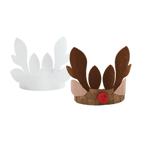 Creatistics Cardboard Reindeer Antlers- Pack of 20 - Modern Teaching Aids NZ