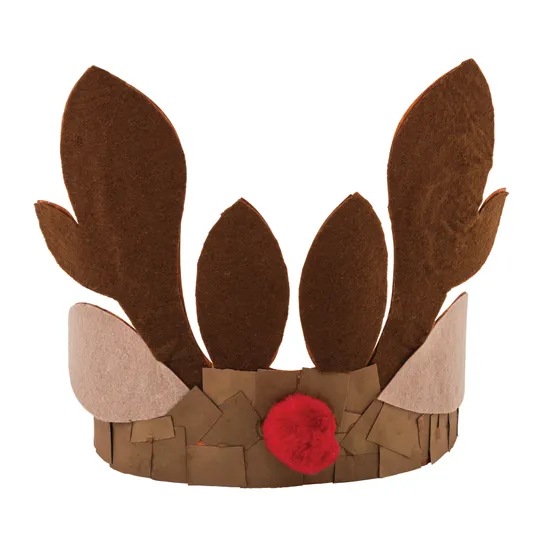 Creatistics Cardboard Reindeer Antlers- Pack of 20 - Modern Teaching Aids NZ