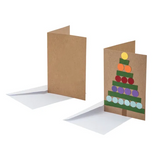 Creatistics Natural Cards & Envelopes - Pack of 20 - Modern Teaching Aids NZ