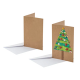 Creatistics Natural Cards & Envelopes - Pack of 20 - Modern Teaching Aids NZ