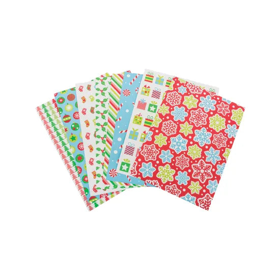 Christmas Craft Paper - Pack of 40 - Modern Teaching Aids NZ