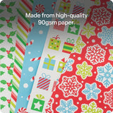 Christmas Craft Paper - Pack of 40 - Modern Teaching Aids NZ