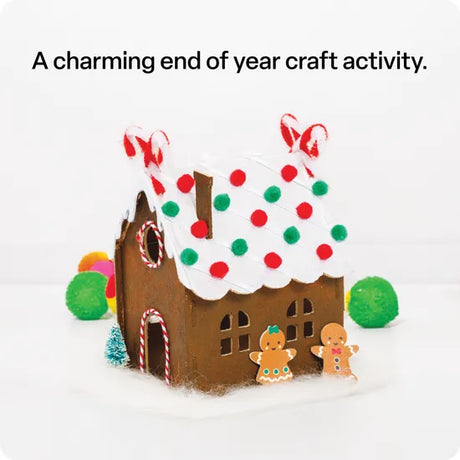 Gingerbread House - Pack of 10 - Modern Teaching Aids NZ
