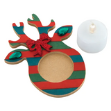 Reindeer Tealight Holder - Pack of 10 - Modern Teaching Aids NZ