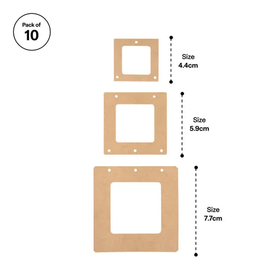 Hanging Frame - Pack of 10 - Modern Teaching Aids NZ