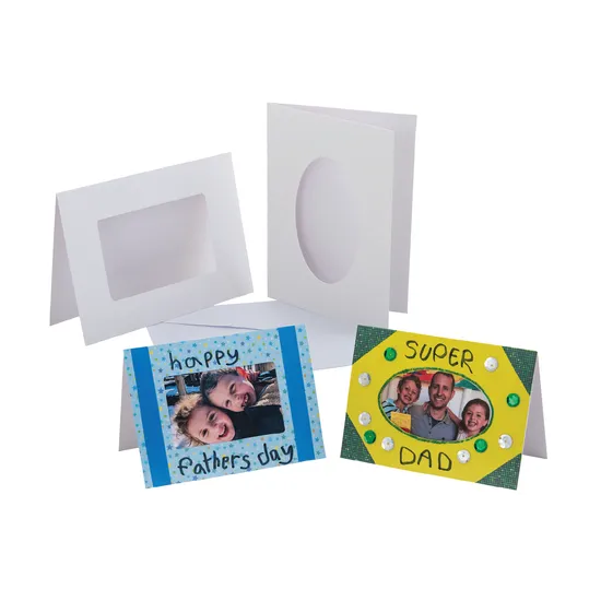 Creatistics Photo Frame Cards & Envelopes- Pack of 20 - Modern Teaching Aids NZ