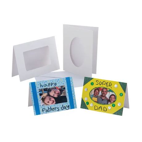 Creatistics Photo Frame Cards & Envelopes- Pack of 20 - Modern Teaching Aids NZ