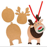 3-Piece Reindeer Ornaments - Pack of 10 - Modern Teaching Aids NZ